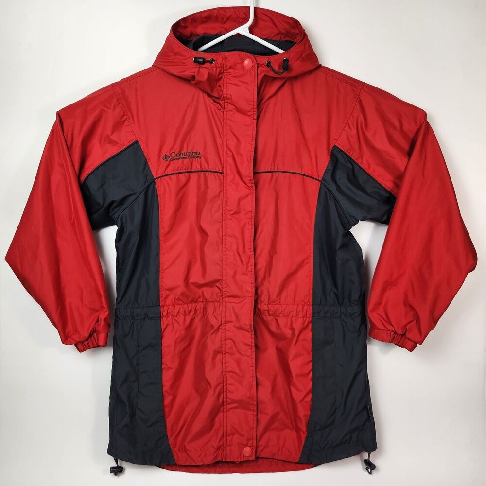 Columbia Jacket Womens Sz M Windbreaker Hiker Urban Outdoors Rugged Travel Retro